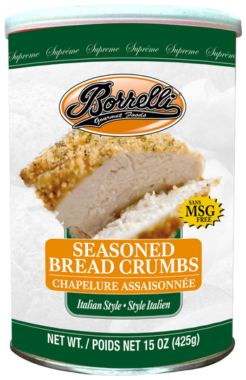 Borrelli Bread Crumbs Seasoned Italian Style (15 oz) - Papaya Express